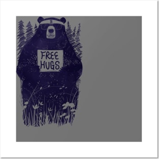 FREE HUGS Posters and Art